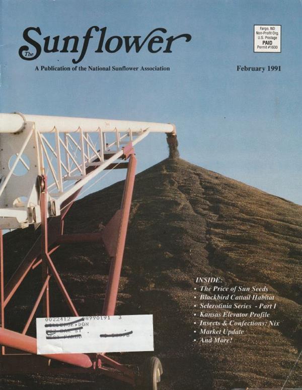 February 1991 Sunflower magazine cover